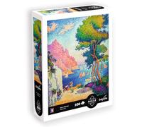 Calypto Paul Signac 3907308 Génova Capo di Noli, 1000 Piezas Puzle de Arte con Acabado Aterciopelado, para Adultos y niños a Partir de 9 años, Color