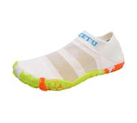 Calzado Barefoot Hombre Nuevos Zapatos de inco Dedos Deportivos Casuales, Zapatos de Playa, para Caminar al ire Libre, Senderismo, Ocio al ire Libre Zapatillas Agua (White, 42)