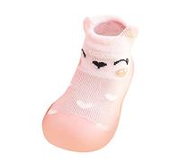 Calzado Barefoot NiñO-De Goma Zapatilla Media Zapatos Bebé NiñO SóLido CáLido NiñOs NiñAs Calcetines Tejidos NiñOs Zapatos De Bebé