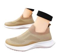 Calzado Casual Masculino Ligero y Transpirable para Uso Diario con diseño Moderno de Dos Tonos Ideal para Caminar y Disfrutar de Cada día (Brown, 44) #83