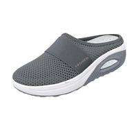 Calzado Casual Mujer cómodas para pies sensibles prácticas Zapatillas sin Cordones Malla Transpirable Ligera Suela de Goma Resistente cómodos Tenis de Entrenamiento Suela Gruesa amortiguante