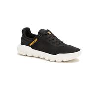 Calzado Cat: Zapatillas Hex Lite Vent para Hombre, Fabricadas con Malla de Nailon, Duradera, Plantilla de Espuma de Poliuretano Moldeada, Forro de calcetín Reciclado, Negras, 11