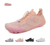 Calzado Conexión A Tierra For Hombres Y Mujeres, con A Zapatos Descalzos para Caminar Ortopédicos Antideslizantes(Pink,39 EU)
