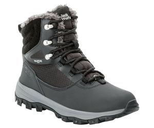 Calzado de forros de pelo mujer Jack Wolfskin Everquest Texapore High W Talla de zapato (EU): 42 / Color: negro