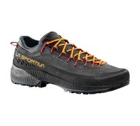 La Sportiva - Zapatillas de senderismo Hombre - TX4 Evo Carbon/Papaya de Cuero - Talla 45 - Negro Negro 45