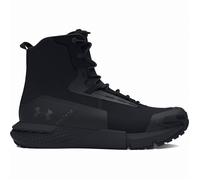 Under Armour UA Charged Valsetz Zip Zapatos tácticos para hombre, cómodas botas de montaña con cremallera lateral, color negro/negro/gris azabache