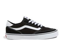 Vans Brooklyn LS, Zapatillas Hombre, Suede Canvas Black White 42.5 EU