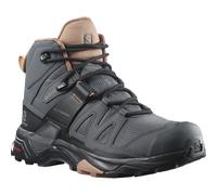 SALOMON X Ultra 4 Mid Gore-tex W Ebony/mocha Mousse/almond Cream - Zapatilla para senderismo trekking - Negro - EU 5.5