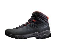 Mammut Botas Mercury IV Mid GTX Hombre, Black/Hot Red, 47 1/3 EU