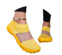 Calzado Deportivo Ligero para Exteriores con diseño Entre-Dedos Ideal para Senderismo y natación en Playa versátil para Caminar al Libre (Yellow, 39) #34