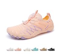 Calzado Descalzo con Conexión A Tierra, Zapatos Ortopédicos para Caminar para Mujeres Y Hombres, Zapato Al Aire Libre Antideslizante Ligero De Malla Transpirable 2026(Pink,36 EU)