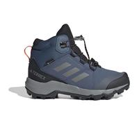 adidas Terrex Mid Gore-Tex Hiking Shoes Kids, Zapatos de Senderismo, Wonder Steel/Grey Three/Semi Impact Orange, 21 EU