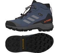 Calzado para niños Adidas Terrex Mid Gtx K 2024 Talla de zapato (EU): 31,5 / Color: azul oscuro