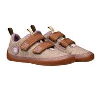 Affenzahn Zapato Barefoot Tejido Happy con Cierre Adhesivo, Vegano, Antideslizante, Flexible, Reflectante, Especialmente Ligero en Tallas 21-32 Gato - Rosa
