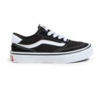 Vans Brooklyn LS, Zapatillas Unisex niños, Suede Canvas Black White 36.5 EU