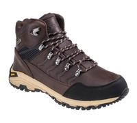 Calzado trekking hombre Hi-Tec Leknes Mid Ag V Talla de zapato (EU): 42 / Color: negro/marrón