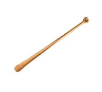 Calzador Calzador de madera de nogal negro/haya con mango largo for uso doméstico, creativo y bonito, con imán. Shoe Horn(A)