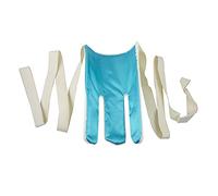 Calzador de calcetines terry, Blanco y azul, Mobiclinic