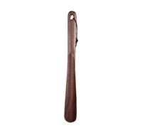 Calzador de madera con mango largo, for personas mayores, mango cómodo, fácil de poner, disponible en varios tamaños.(Color-2,L-38CM)
