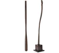Calzador de mango largo, calzador profesional de madera flexible con mango largo Útil elevador para zapatos Cuchara para zapatos Herramientas para el hogar Calzador para hombre, do