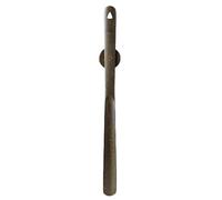 Calzador de Mango Largo para Personas Mayores, Calzador magnético de Madera de Mango Largo, 50 cm, Madera de Haya para Personas Mayores, de Color marrón Verdoso para Mujeres Embarazadas