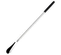 Calzador de metal retráctil brillante con mango antideslizante | Calzador largo y elegante para niños, adultos, hombres y mujeres. La práctica es muy fácil y cómoda