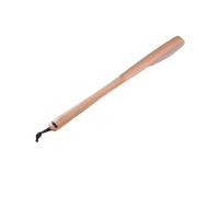 Calzador de Zapatos 1pc 50cm zapato de madera cuerno Flexible mango largo calzador útil elevador zapatos profesional cuchara for herramientas for el hogar Los Ancianos(50cm A)