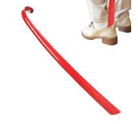 Calzador - Herramientas de 16.7 pulgadas | Mango ABS - Calzado Largo - Flexible, fácil de llevar Ayudante con diseño de gancho evita doblar, arruga, daños en el talón, para personas mayores, mamás