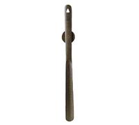 Calzador magnético de Madera de 50 cm con Mango Largo de Madera de Haya, Color marrón Verdoso, Ideal para Personas Mayores, Mujeres Embarazadas y Personas perezosas.