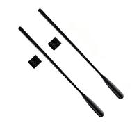 Calzador Magnético De Madera Maciza Con Mango Largo, Color Negro, 74 Cm, Ideal For Personas Mayores(2 pcs)