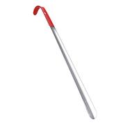 Calzador Mango Largo para Personas Mayores - 16 Zapatero de Acero Inoxidable para Botas Y Zapatos Calzador Extra Largo para Niños Y Adultos (Rojo)