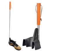 Calzador para personas mayores, calzador largo de madera, calzador telescópico, mango largo, calzador largo, mango largo, calzador, calzador, calzador, de vestir, removedor de calcetines, ayuda