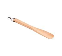 calzador, Zapato de madera 21cm, calzador con mango largo Flexible(A 21cm)