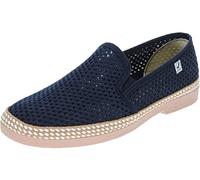 Calzados Romero. JAVER Zapatilla Cerrada en Rejilla Algodón para Hombre Plantilla Esparto Piso de Goma. A Talla 44