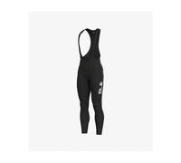 Calzamaglia Invierno Ciclismo ALE' SOLID WINTER Negro-Blanco 2022