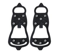 Calzas de Tracción para Hielo,Talones de Bota con 8 Púas Resistentes al Desgaste - Crampones para Nieve | para Hombre Mujer Invierno Senderismo Correr Exteriores