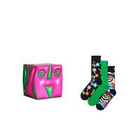 Calzas Unisex HAPPYSOCKS Hyoer Cube Gift Set Calzas 3 Pares NAVY FANTASÍA 426918