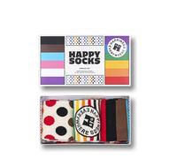 Calzas Unisex HAPPYSOCKS Set De Regalo Calzas 3 Pares WHITE FANTASIA 426908