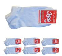 calze college - 12/6/3 pares de calcetines para niño y niña de verano, calcetines de hilo de Escocia para niño, calcetines de niña bajo el tobillo, ideales para zapatos de niño bajos, fabricación 100%