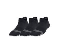 Calze No Show Breathe Under Armour Negro Jet Gray Fitness Mujer