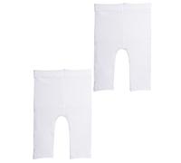 CALZITALY 2 Pares X Leggings Cortos Semi OPACOS para Bebes | Mallas Corte Pirata EN Microfibra | 40 DEN | Negro, Blanco | 4/6, 8/10, 12/14 AÑOS | CALCETERÍA Italiana | (18 Meses, 2 Pares - Blancos)