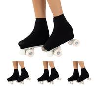 CALZITALY Cubrepatines para niña y mujer, protección para patines de niña, protector de patinaje unisex 130 denier, talla 28 a 42, fabricado en Italia, 28-32 (180 - 205 mm)