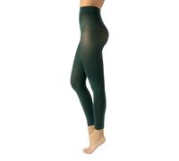 CALZITALY Legging Opaque, Collants Sans Pied en Microfibre 80 DEN | S, M, L, XL, 2XL, 3XL, 4XL | Made in Italy (XXL, Verde Bosco)