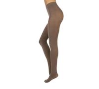 CALZITALY Leotardos Para Mujer, Medias De Algodón, 100 Den, S, M, L, XL, Calcetería Italiana (FR/ES, Letras, XXL, Regular, Regular, Beige)