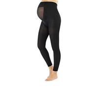 CALZITALY MALLAS INVERNALES PREMAMÁ | LEGGINGS PARA FUTURA MAMA | 100 DEN | NEGRO | S, M, L | CALCETERÍA ITALIANA | (L)