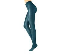 CALZITALY Medias Brillantes, Pantis Invernales, Medias Opacas | Negro, Verde, Mystic Green, Bordeaux, Azul | S, M, L, XL | 70 DEN | Made in Italy (L, Mystic Green)
