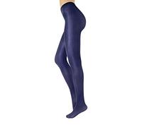 CALZITALY Medias Brillantes, Pantis Invernales, Medias Opacas | Negro, Verde, Mystic Green, Bordeaux, Azul | S, M, L, XL | 70 DEN | Made in Italy (M, Azul)