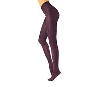 CALZITALY Medias Brillantes, Pantis Invernales, Medias Opacas | Negro, Verde, Mystic Green, Bordeaux, Azul | S, M, L, XL | 70 DEN | Made in Italy (L, Viola)