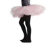 CALZITALY - Medias De Ballet Para Niñas | Panty Microfibra | 40 Den | Rosa, Blanco, Negro, Natural | Calcetería Italiana (10 Años, Negro)