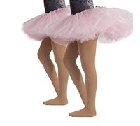 CALZITALY - Medias De Ballet Para Niñas | Panty Microfibra | 40 Den | Rosa, Blanco, Negro, Natural | Calcetería Italiana (12 Años, Natural)